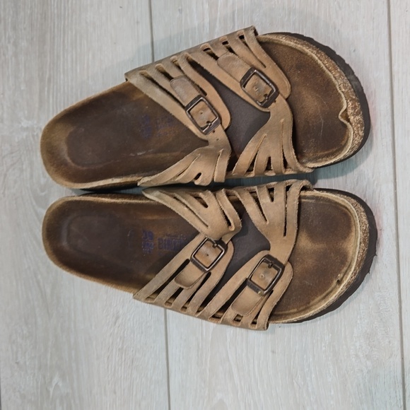 Birkenstock Women Mayari Sandals Flats shoes sz 39/8 Narrow - Picture 3 of 16